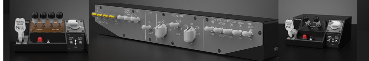 Split image showing two mounting options for a control panel: table mount for stand-alone use (left) and honeycomb mount for Bravo users (right). Text notes all mounts and C-clamps are included, no tape needed.