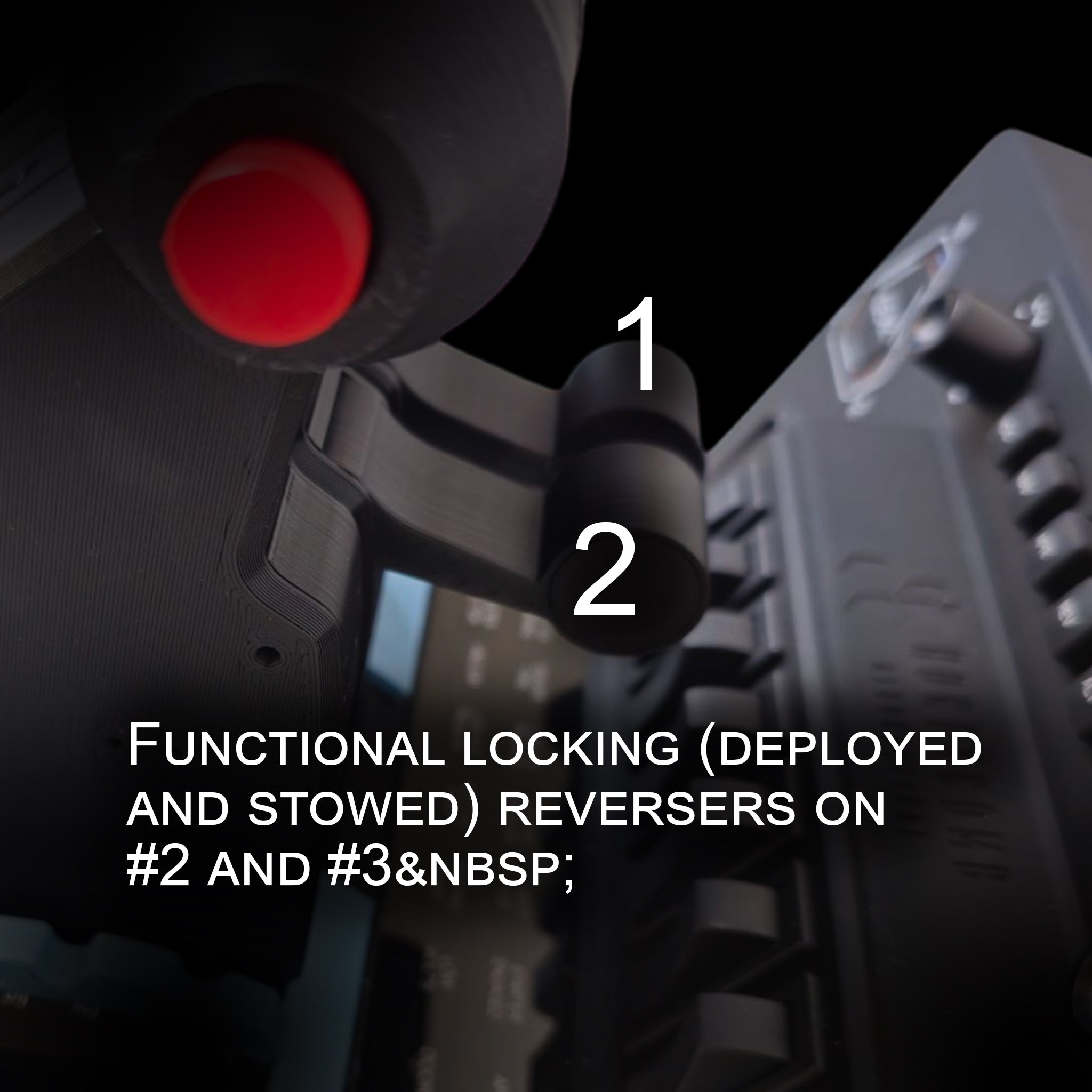 NEW! ProDeskSim Airbus A380 Advanced - 4 engine - throttle addon pack for Honeycomb Bravo, FBW A380, Flight simulator