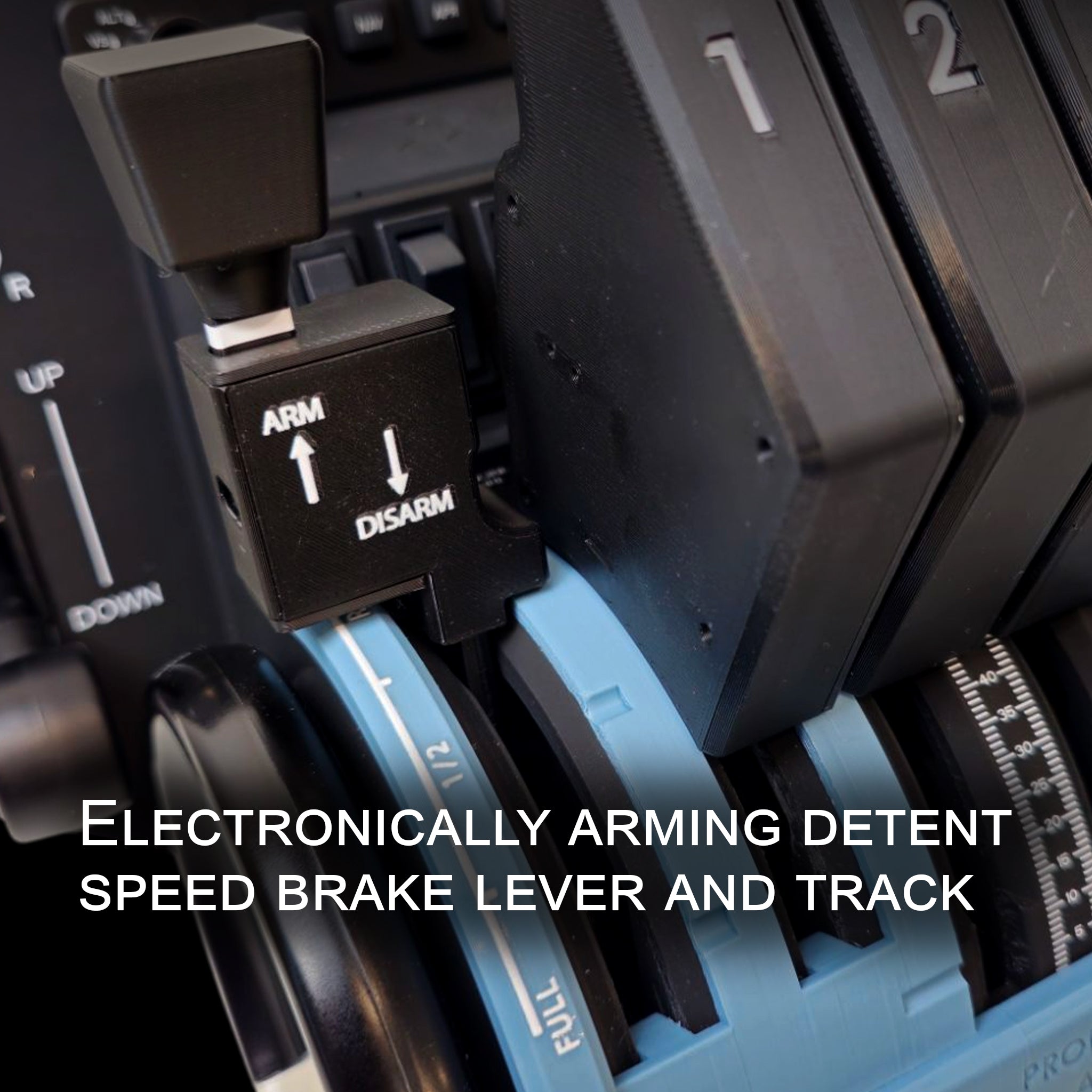 NEW! ProDeskSim Airbus A380 Advanced - 4 engine - throttle addon pack for Honeycomb Bravo, FBW A380, Flight simulator