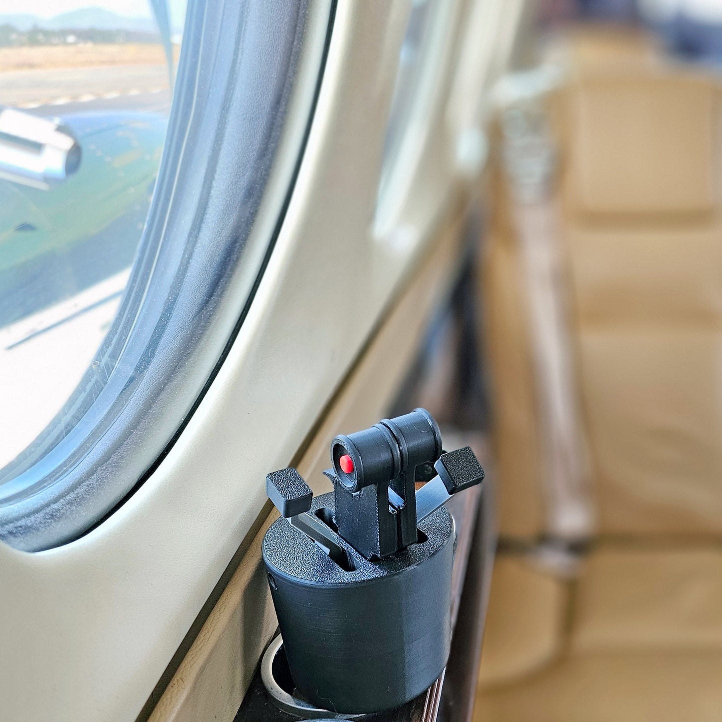 Desk Cup Holder, AirBus 320 - The Cup Holder Flight Fidget